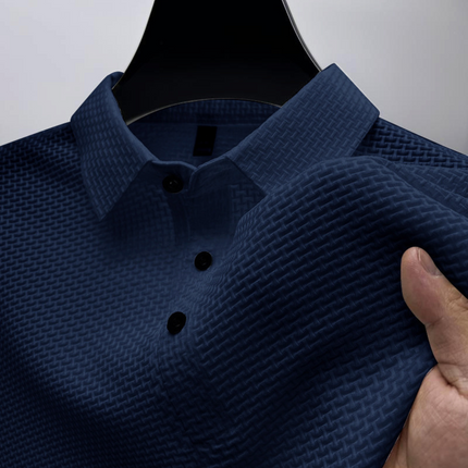 Men's Elegant Silk Polo 