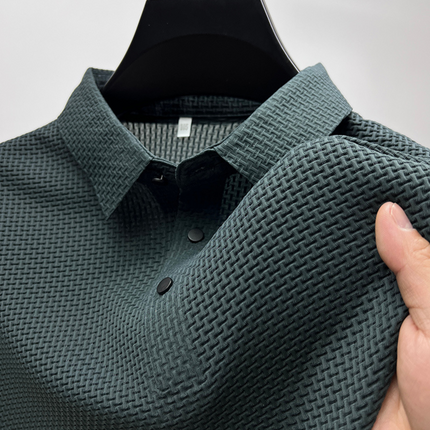 Men's Elegant Silk Polo 