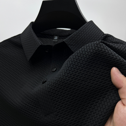 Men's Elegant Silk Polo 