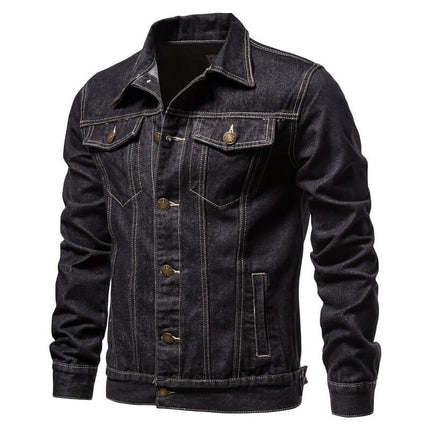 Classic Elegance Jeans Jacket