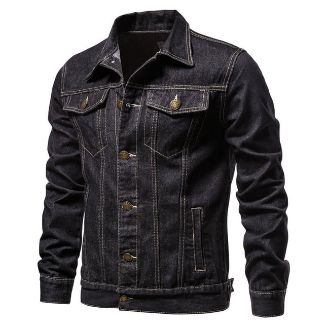 Classic Elegance Jeans Jacket