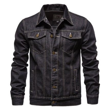 Classic Elegance Jeans Jacket