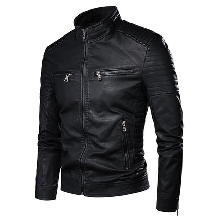 Vintage Leather Jacket - Premium