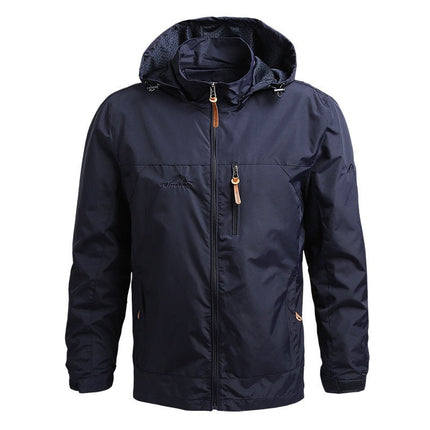 Waterproof military windbreaker jacket