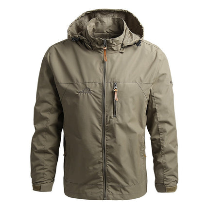Waterproof military windbreaker jacket