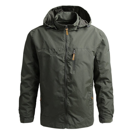 Waterproof military windbreaker jacket