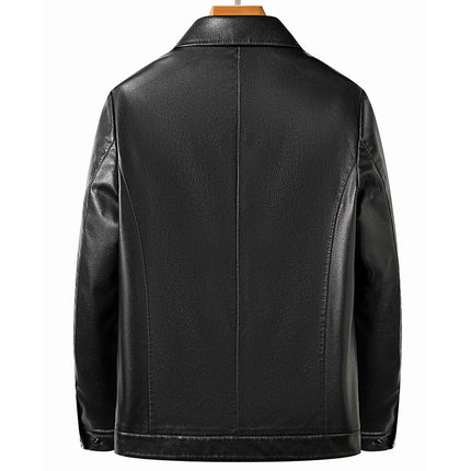 Leather Jacket - Black Elegance