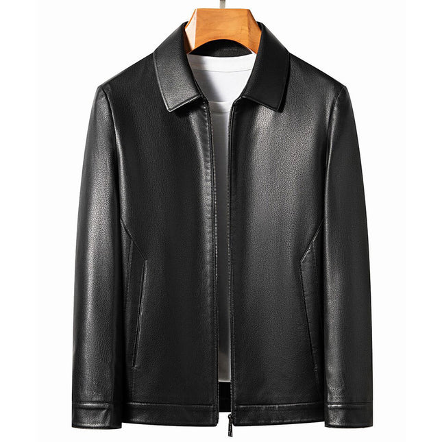 Leather Jacket - Black Elegance
