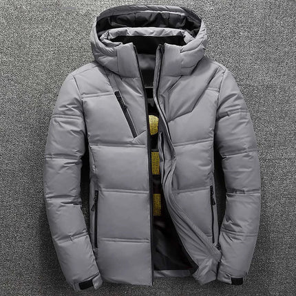 Urban Warm thermal jacket with down and hood