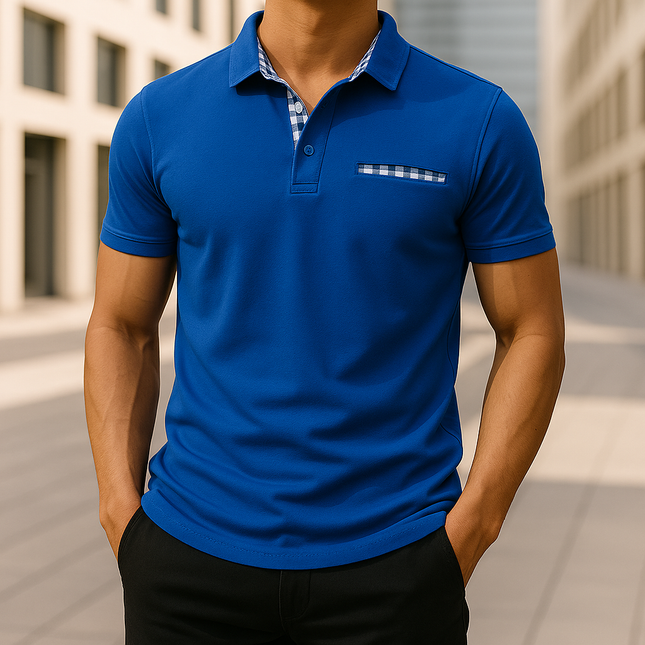 Hudson Gingham Polo