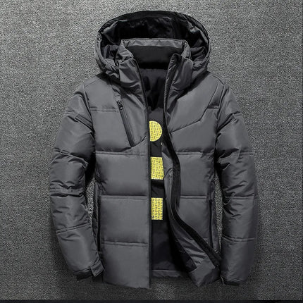 Urban Warm thermal jacket with down and hood
