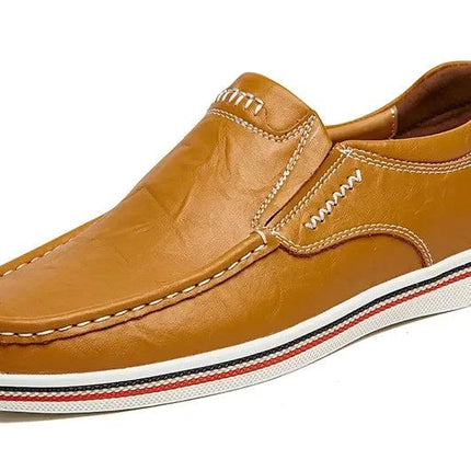 Men's Genuine Leather Loafer Shoes | Casual Style